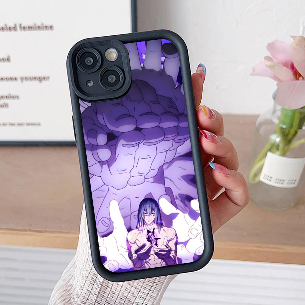 Чехол для телефона JJK Махито для iPhone 17 16 15 14 13 12 11 Air Pro Max Plus Черный Мягкий ТПУ Ударопрочный Чехол