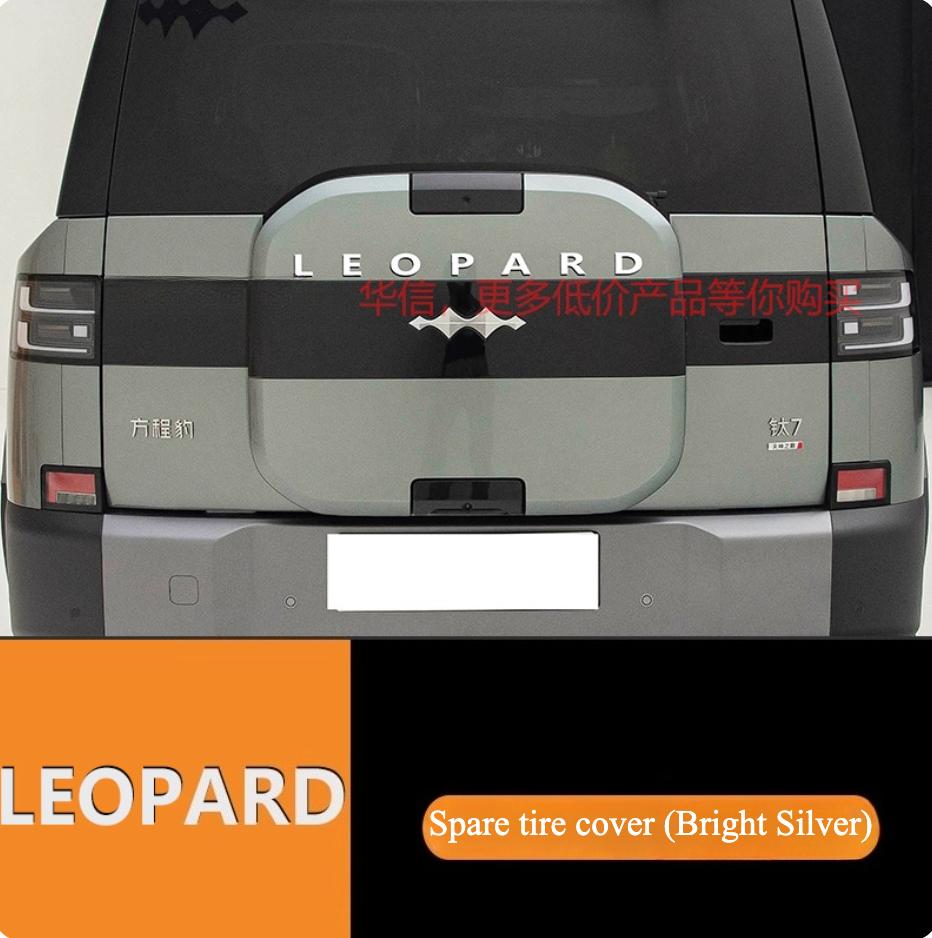 2026 For BYD Ti 7 Personalized Metal Car 3D Logo Letter Decoration Sticker Upgrade Parts