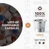 Stainless Steel Reusable K Cups Coffee Pods for Keurig 1.0 Universal Refillable K-Cup Coffee Filters with Brush Spoon Spoon BPA-Free Preserve
