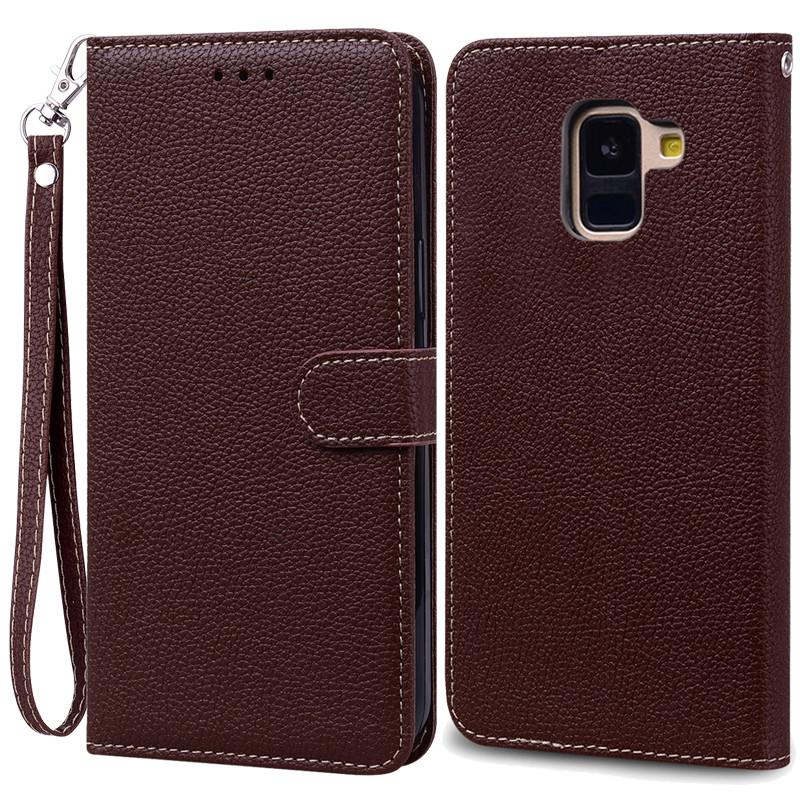 A8 Plus Case For Samsung Galaxy A8 2018 Case A530F SM-A530F Wallet Flip Leather Case For Samsung A8 Plus 2018 A8+ A730F Cover