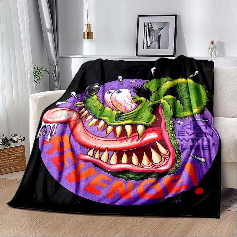 Одеяло с рисунком крысы Финка, пододеяльник для дивана, дорожное постельное белье, фланелевое одеяло, покрывало, одеяло для пикника