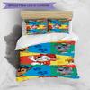 3pcs Duvet Cover Set (1*Duvet Cover + 2*Pillowcase, Without Core), PAW Patrol Print Bedding Set, Bedroom Decor, All‑Season, Birthday Gift