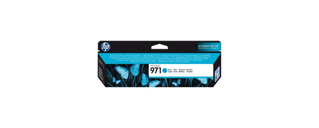 HP 971 Ink Cartridge 24.5 ml Cyan