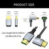 HDMI2.1 8K 60Hz Video Cord with 90 Degree Elbow Optional for Projector Monitor TV Aluminum Shell For Long Time Use