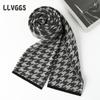 Cashmere Men's Scarf Casual Simple Thickened Warm Middle-aged 2025 Knitted Rectangular Autumn and Winter Scarf
