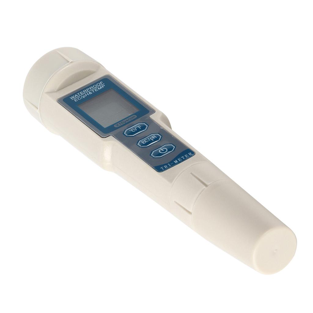 High Accuracy Portable 3 In 1 Pen Type Digital PH/EC/TEMP Meter Water Quality Monitor Tester