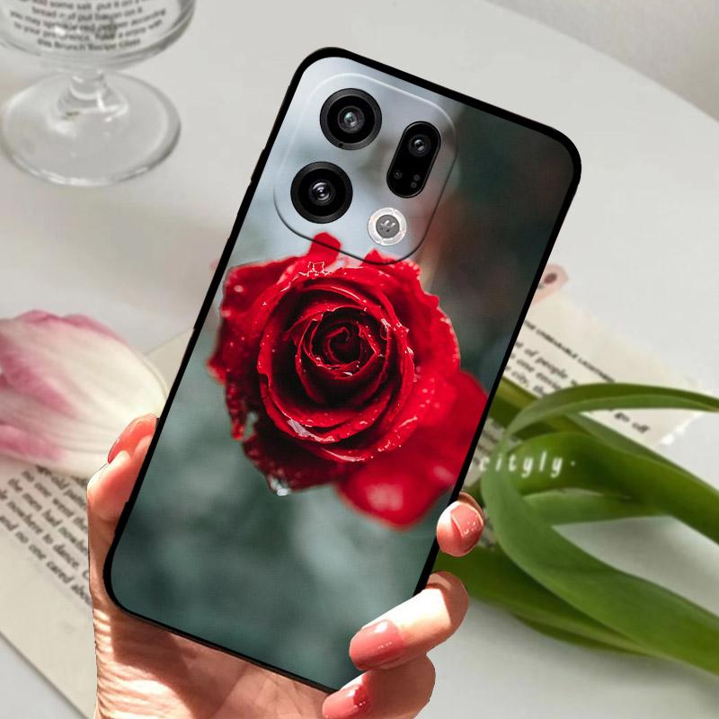 Чехол для Oppo Find X9 Pro X9 Мягкий Силиконовый TPU Чехол для OPPO Find X 9 FindX9 Pro Защита Камеры Оболочка Ударопрочный Бампер PLJ110