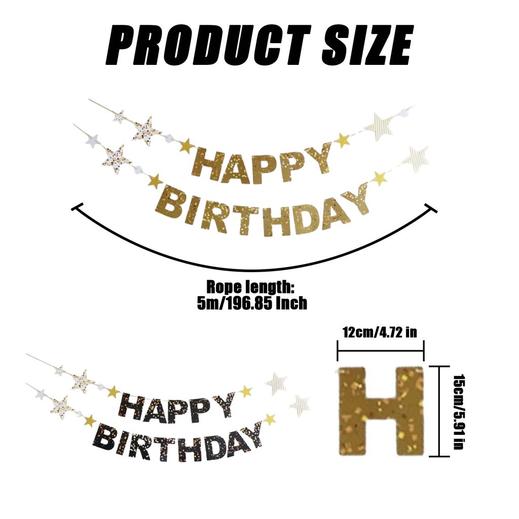 Баннер с днем рождения Украшения на день рождения для вечеринки по случаю дня рождения Украшения на день рождения Знак с днем рождения
