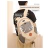 Breathable Pet Carrier Backpack, Spacious Cat Dog Travel Bag for Outdoor Hiking Vet Visit