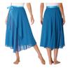 Ladies Professional Ballet Dance Wrap Skirt Chiffon Adult Asymmetrical Skirt Modern Dance Training Accessories