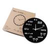 Silent Operation 3D Decoration Clock 12 Inch Math Wall Clock  Classroom Decor