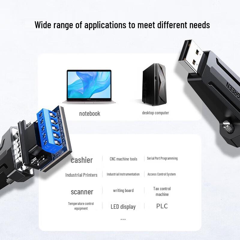 Ugreen USB 2.0 в RS-485/422 Серийный конвертер