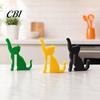 Забавный настольный аксессуар, 3D-печатный крючок в виде собаки/кошки, Компактный декоративный дверной интерактивный крючок в форме кошки, Вешалка-украшение в форме питомца для гостиной