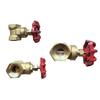 Versatile Brass Gate Valve with Female Thread 1/2" 3/4" 1" for Enhanced Plumbing Operations