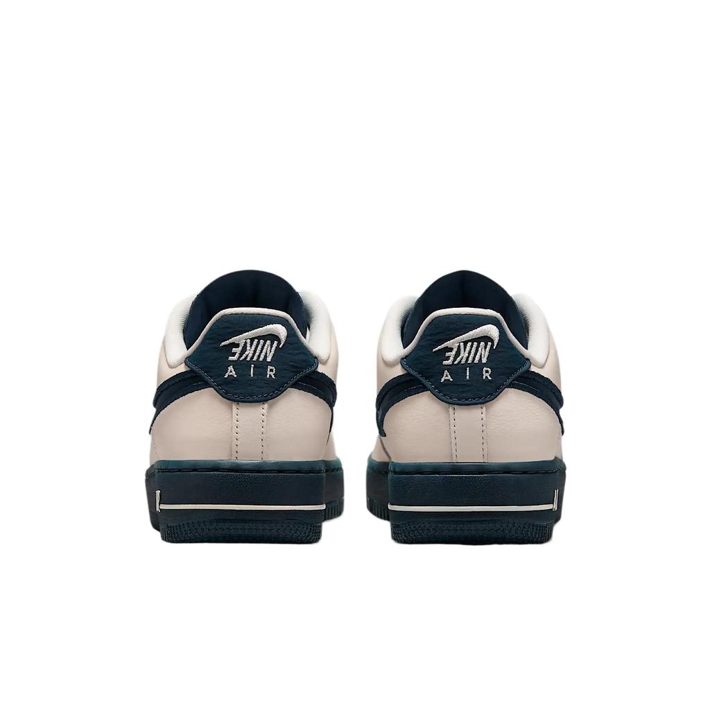 Nike Кроссовки Air Force 1 Dance Low Pale Ivory Navy Женские Кремовый Armory-Navy Серебристый FJ7409-103