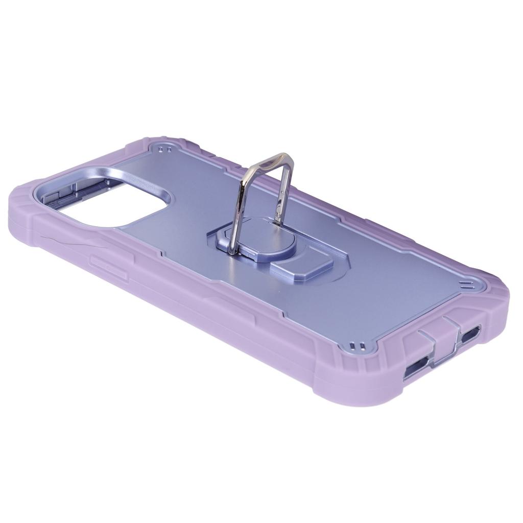 Scratchproof Armor Covers with Stand for   13 Pro   Mobile Phones Armor   Case(Pink Gold )