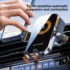 66/15W Car Wireless Charger Auto Car Mount Phone Holder Stand Fast Charging For iPhone Xiaomi Samsung Intelligent Sensing Holder