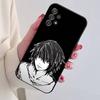 Крутой чехол для телефона с аниме Death Notes, черный силиконовый, мягкий, для Samsung S25, S24, S21, S22, S23, S30, Ultra, S20, Plus, Fe, Lite