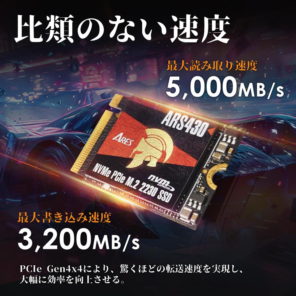 DATO SSD 2230 SSD NVMe PCIe Gen4 x4 with Aluminum Steam Deck ROG Ally Solid State Drive for Gamers and Creators Read Up to 1TB, M.2 Heatsink,