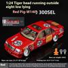 Simulation 1/24 Scale Mercedes Benz S W140 320SEL Modified Version Alloy Racing Car Diecast Model Collection Decorative Gift Boys