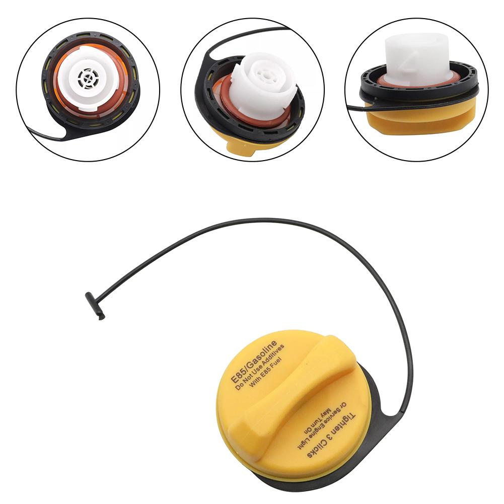 Color Yellow Fuel Tank Gas Cap OEM Number 20915990 GT295 Non-deformation Quick To Install Fits Multiple Models