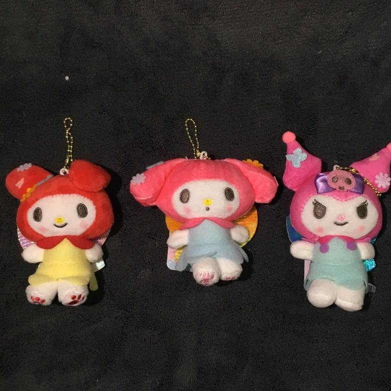 Kuromi Demon Plush Ornament With Short Hairy Plush For Halloween Party Decor