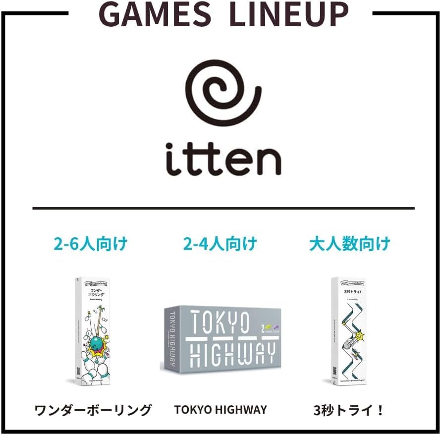 Магазин itten Gravity Three 10 3 режима для и 3 Большая групповая настольная игра для пар и [Официальный эксклюзив] (2-3 игрока, Минуты, 8+) Память,