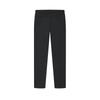 FILA Knitted Sweatpants Men's Black Moderate Straight Fit Pants (Unisex) Knitted Sweatpants F11M428601FBK