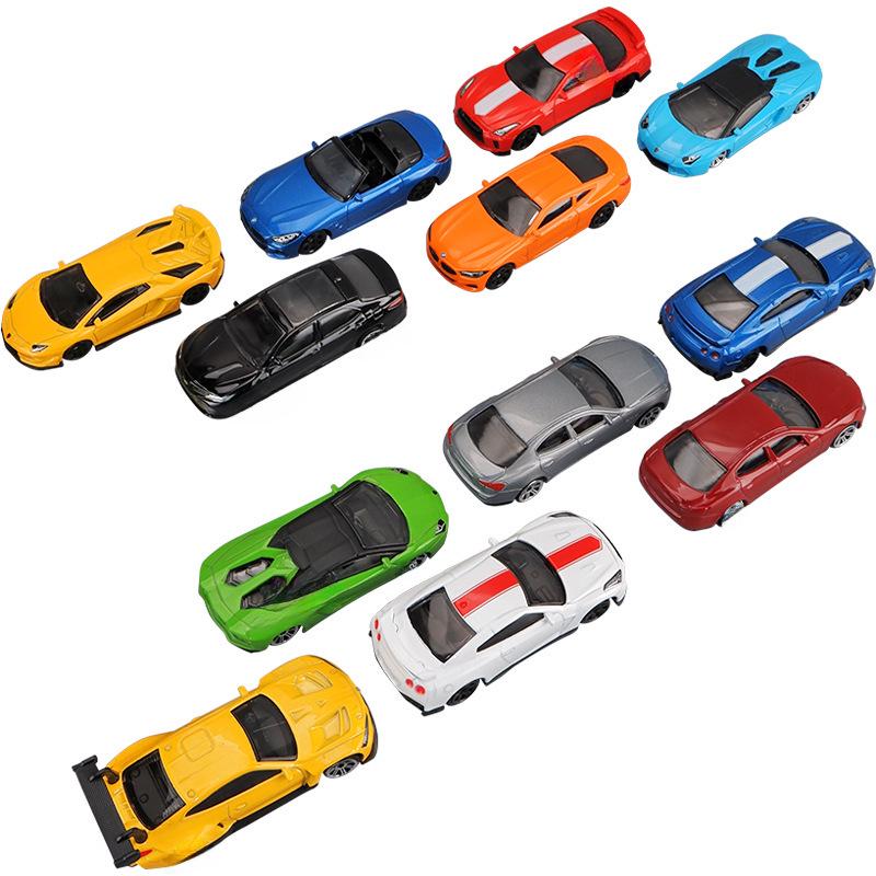 Трансграничный 1:64 Lamborghini Toyota сплав миниатюрная модель автомобиля игрушка для мальчиков