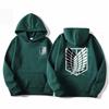 Attack On Titan Men's Hoodie Anime Hoodies Men Women Streetwear Pullover Harajuku Shingeki No