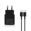 PD 25W USB C Charger Quick Charge 3.0 Super Fast Charging Type C Cable For Samsung Galaxy S24 S23 S22 S21 S20 Ultra Plus S21FE S20FE
