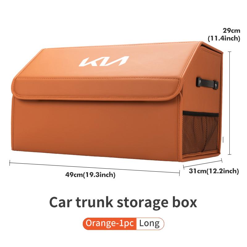 AABIU1 Car Trunk Storage Bag Organizer Sundries Stowing Tidying Box For KIA Stinger Optima Cerato Soul Venga Forte Spectra Sedona
