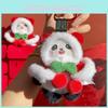 Cartoon Plush Panda Toy Animal Keychain Backpack Pendant Childrens Gift Holiday