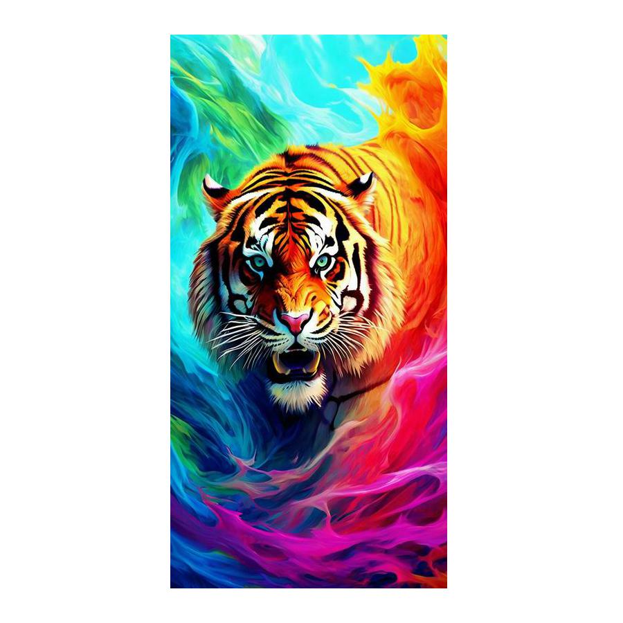 Алмазная живопись Новая коллекция Тигр Diy Полная вышивка стразами Дикие животные Мозаика Наборы для вышивки крестом Декор для стен