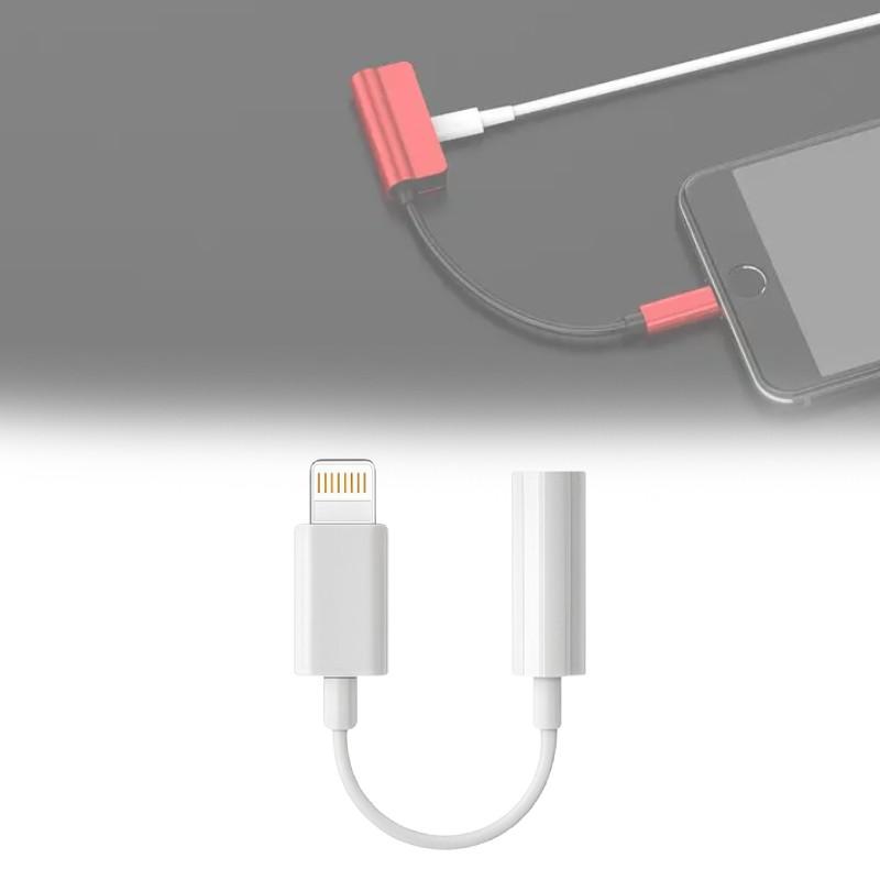 Адаптер Lightning на 3,5 мм разъем для наушников мобильного телефона, многофункциональные принадлежности