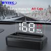 GPS HUD OBD2 Display Car Alarm Projector Car Electronics Accessories Speedometer Projector Auto Gadgets Inteligentes