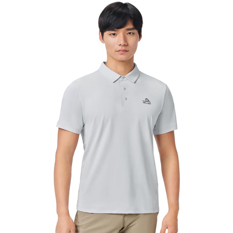 Pelliot Men's Outdoor Quick-Dry Anti-UV Polo Shirt