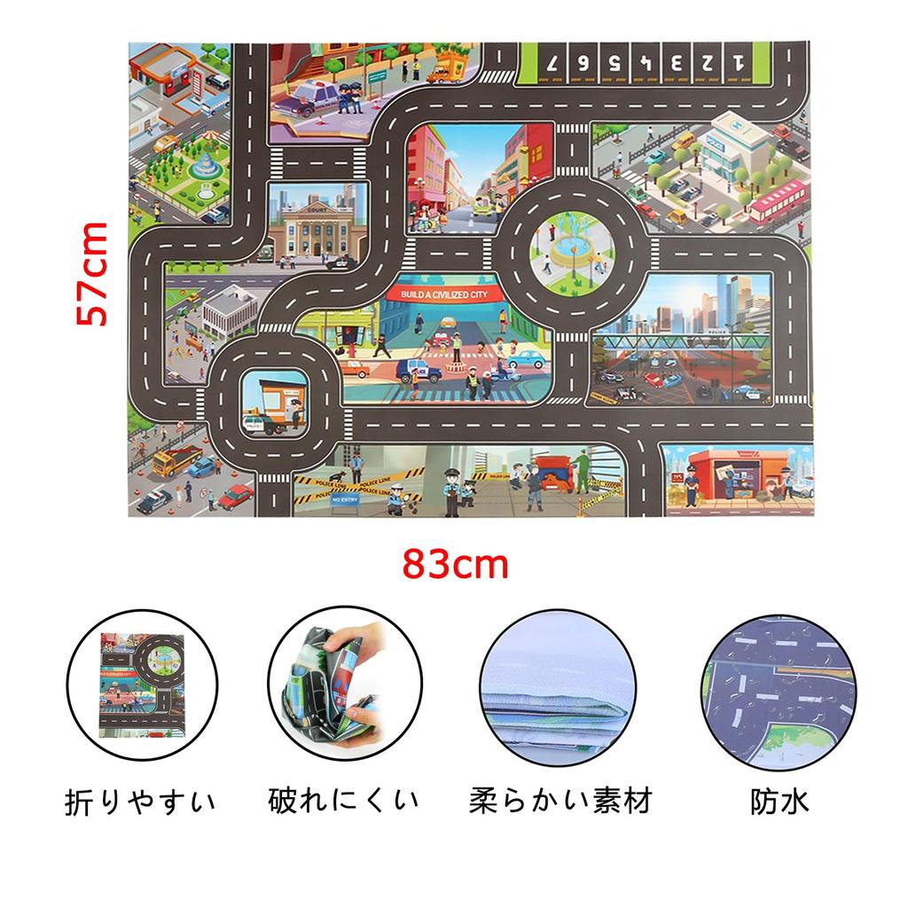 Carecoly Truck Полицейская машина Мини-машина Полицейская большая складная легкосплавная мини-машина Военная карта Подарок на день рождения Годы и Набор, Набор, Машина, Машина, Машина, Игрушка,