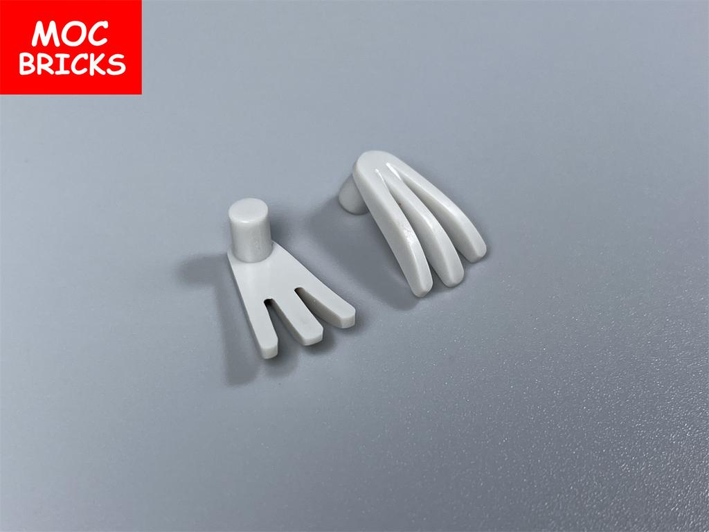 10 шт. Фигурки MOC Кирпичи Руки 10187 Светящийся Истребитель с Когтями Оружие Инструмент DIY Игрушки Образовательные Строительные Блоки Подарки для Детей