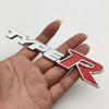 3D Metal Type-S Type-R Car Rear Trunk Emblem Badge Sticker For TYPE R Car Styling Accessories