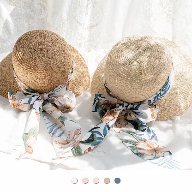 Женская летняя туристическая шляпа для отпуска с широкими полями, пляжные шляпы, козырьки, соломенная шляпа, женская пляжная кепка с защитой от ультрафиолета