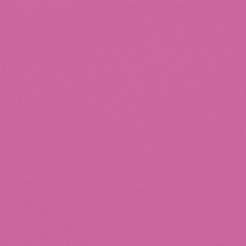 Pallet Cushion Pink 120x80x12 cm Fabric
