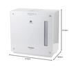 Увлажнитель воздуха Panasonic испарительного типа, оснащенный Nanoe ~20 Tatami Misty White FE-KXU07-W