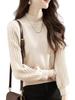 BN1 Select Knit High Elegant Office BN256 BEG Women's Sweater, Autumn/Winter, Neck, Wear, Beige,