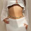Rice Beading Waist Chain Female Body Chain Belt Belly Chain Aesthetic Body Chain Party Waist Decors Beach Belly Chain