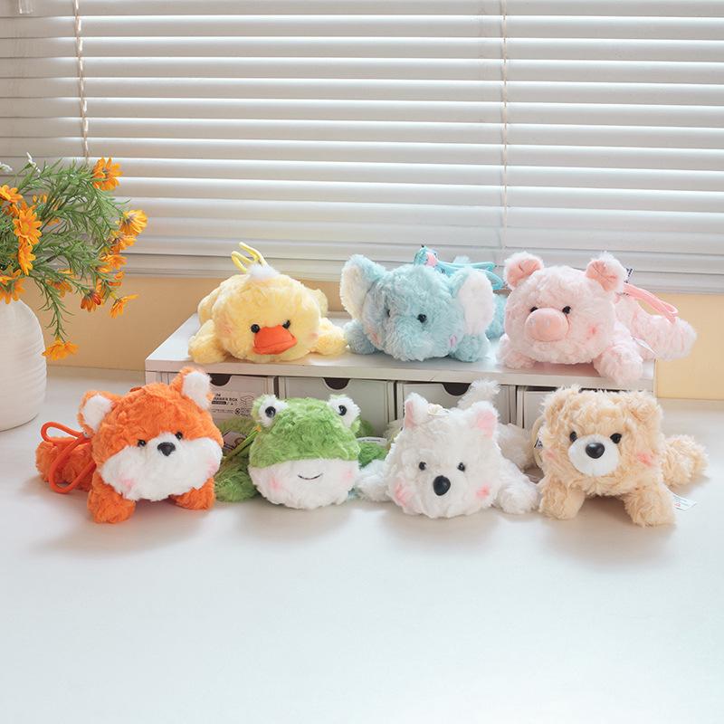 Очаровательный брелок-брелок из плюша с ароматом - Медведь, Лиса, Щенок, Игрушка, Украшение, Подарок