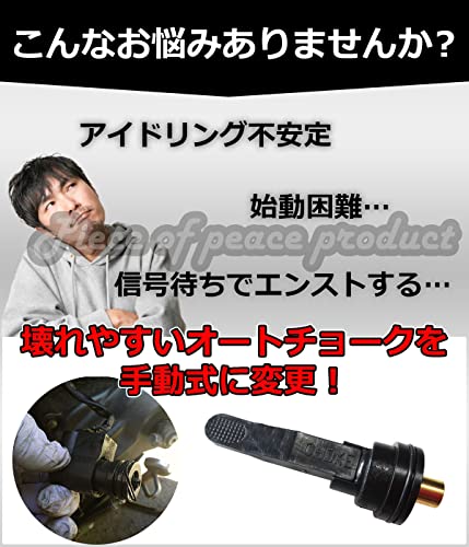 Часть мирного продукта Suzuki Let's 2 ZZ Verde Skywave 250 Auto Choke Manual Kit