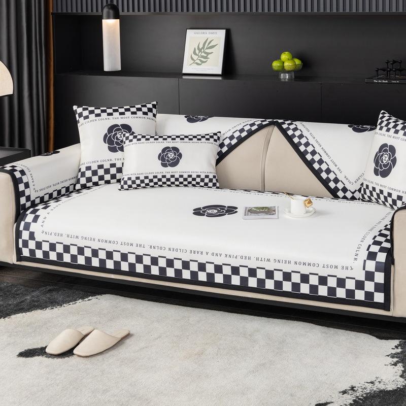French Entry Lux Sofa Cushion Classic Style Four Seasons Universal Advanced Cover Cover Towel Cover Cloth Non-Slip Cushion