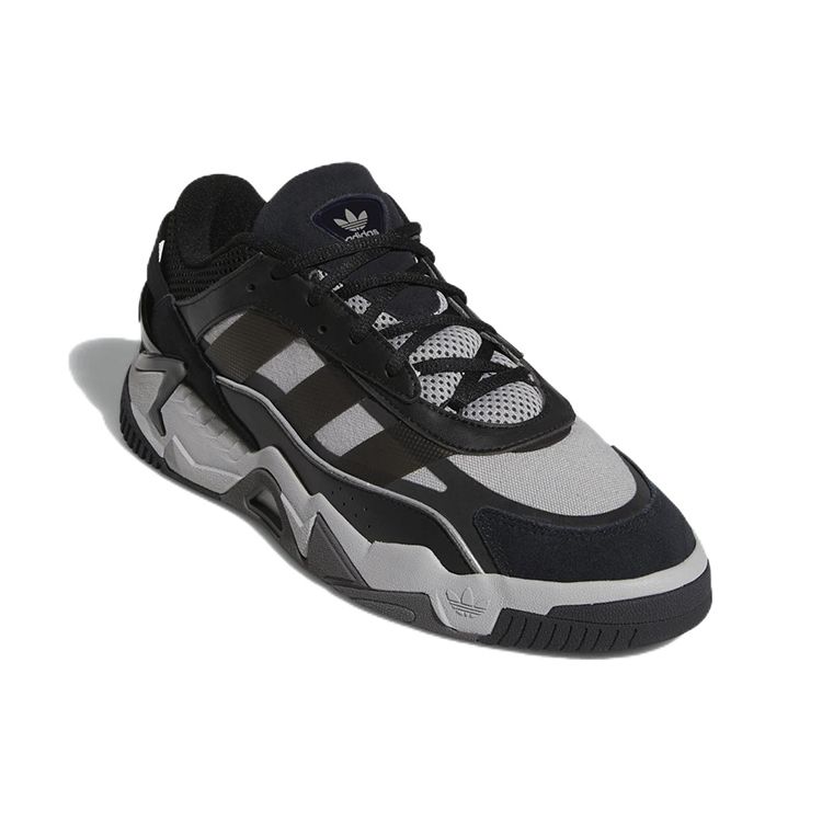 Adidas Niteball 2.0 Black Solid Grey Unisex Sneakers Core-Black Mgh-Solid-Grey Grey-Five GZ3625
