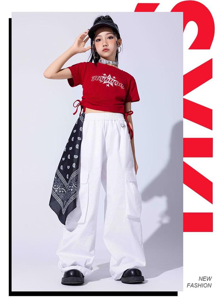 Hip Hop Style Street Dance Costumes for Kids: Trendy Summer Jazz Dance Outfits for Boys and Girls